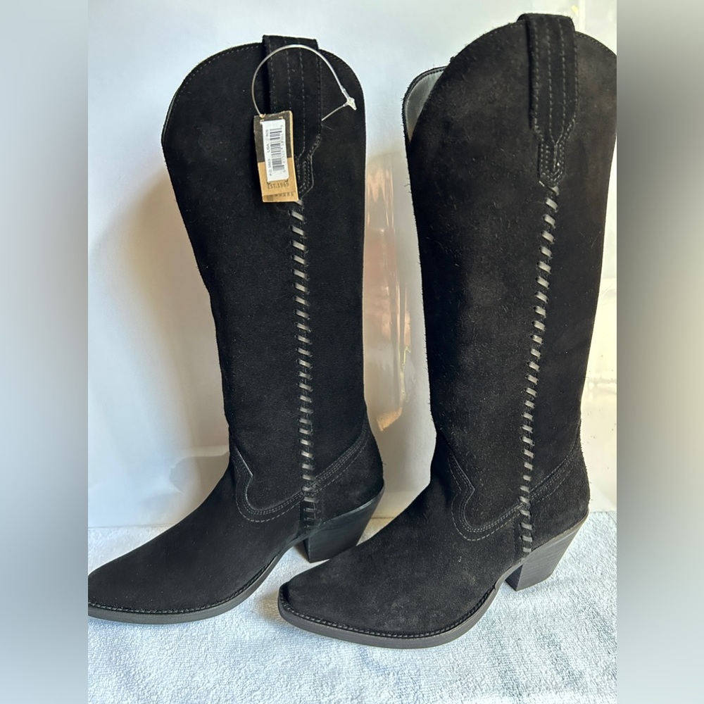 Dingo Sweetwater Suede Tall Boots Size 7M